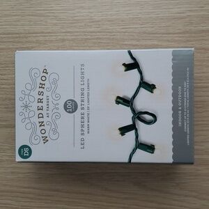 NEW Wondershop Warm White LED String Lights